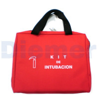 Estuche Intubacion Semirigido Tipo Libro Rojo